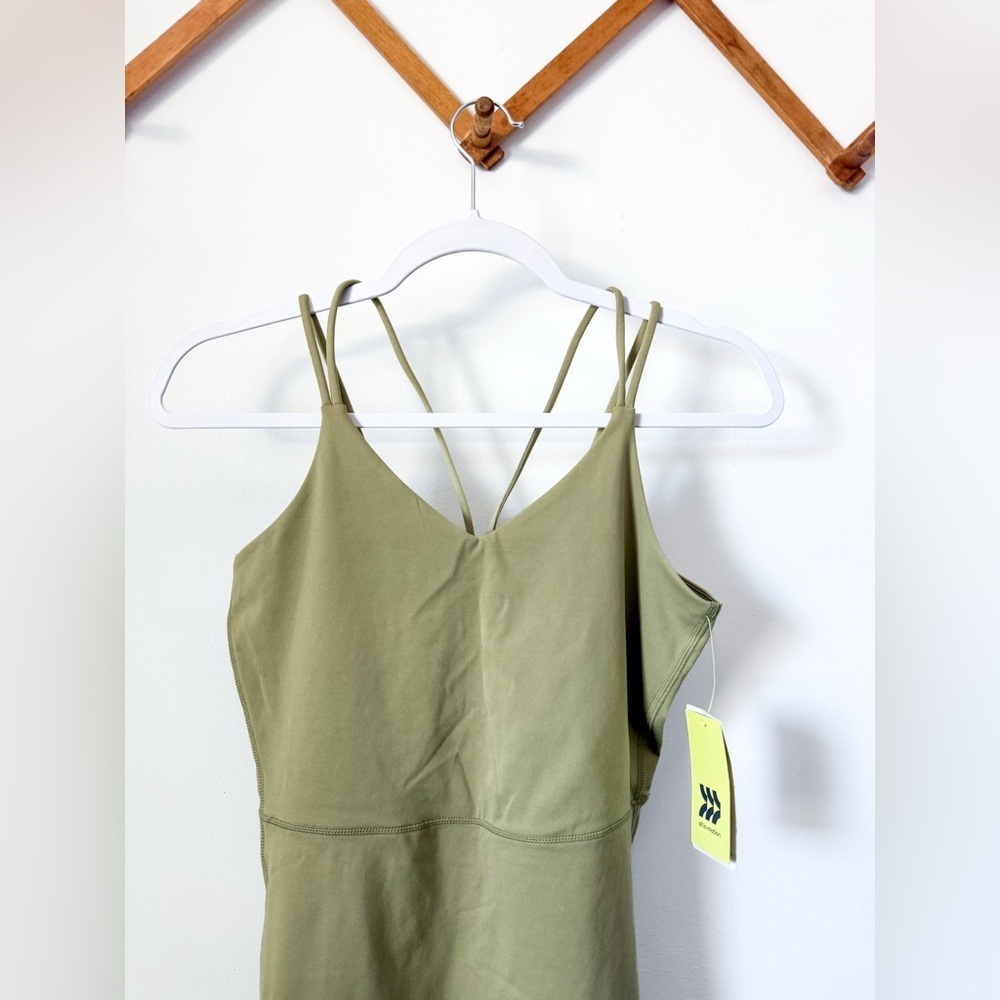 NWT All In Motion Green Shorts Jumpsuit - Picture 9 of 11